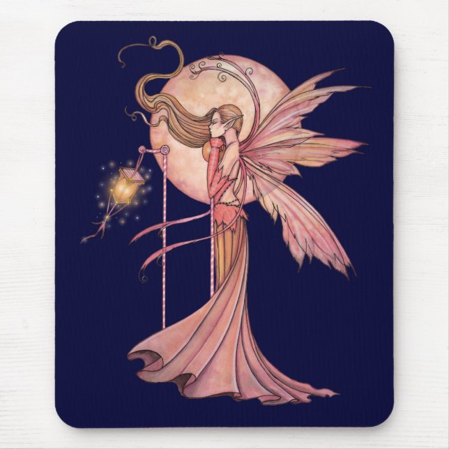 Solara Fada do Sol Arte Fantasia Mouse Pad (Frente)