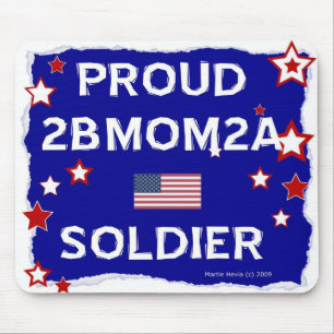 Soldado 2BMOM2A orgulhoso - Mousepad