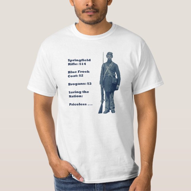 Soldado da guerra civil: Custos da camisa da (Frente)
