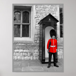 Soldado de Londres no poster da parada