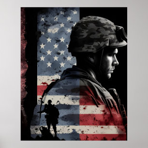 Soldado de poster Art
