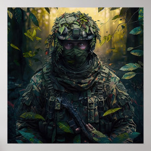 Soldado de poster Art