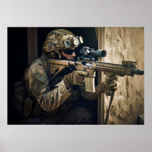 Soldado de poster Art