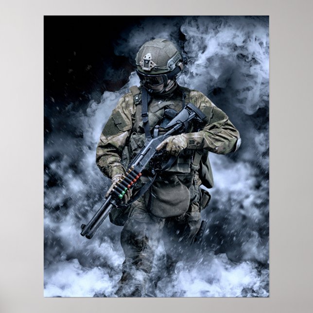 Soldado de poster Art (Frente)