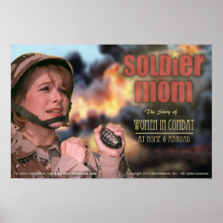 Soldado Mãe Poster (pequeno extra)