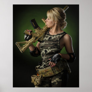 Soldado poster Art Female