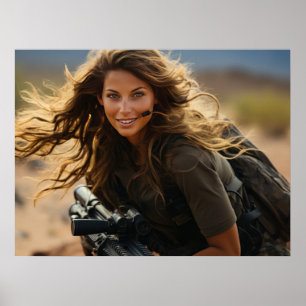 Soldado poster Art Female
