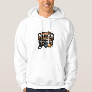 Soldador Faíscas Voam Aço Dobra Camiseta Industria