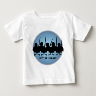 Soldados Camisas De Bebê Guerra Para Não Esquecerm