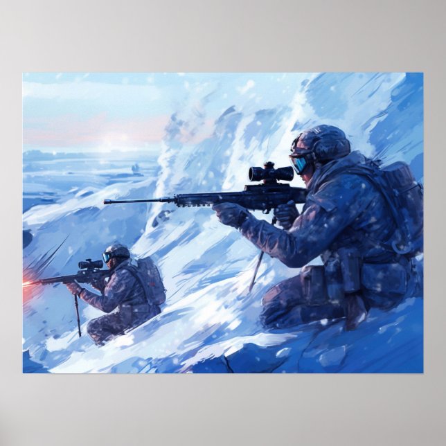 Soldados de poster Art (Frente)