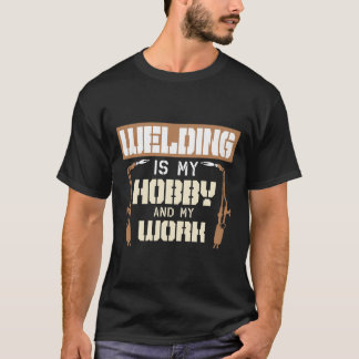 Soldadura de Hobby e Camiseta de Trabalho para Hom