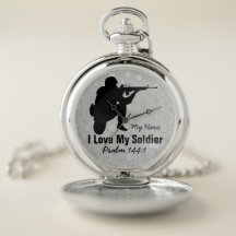 Soldier Pocket Watch: Prata