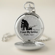 Soldier Pocket Watch: Prata