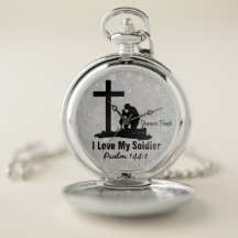 Soldier Pocket Watch: Prata