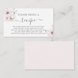 Solicitação de Cartão de Receita de Chá de panela 