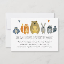 Solicitação de Livro Chá de fraldas de Animais da