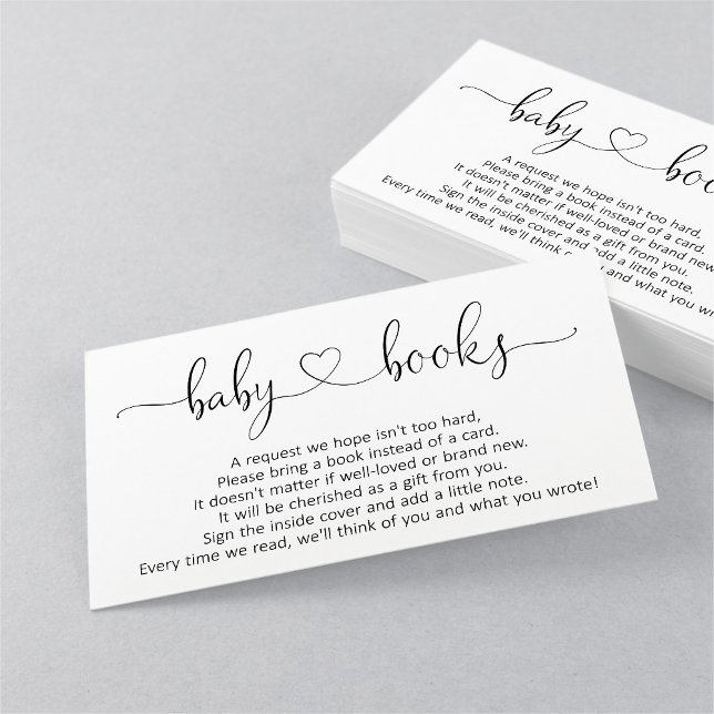 Solicitação de Livro para Convite de Chá de fralda (Criador carregado)