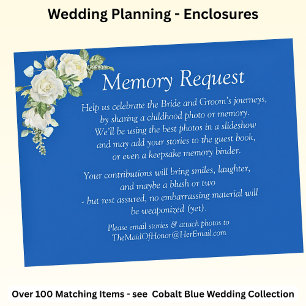 Solicitação de memória - Casamento de roscas azuis
