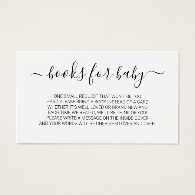 Solicitação Mínima de Livro de Script para Chá de  (Frente)