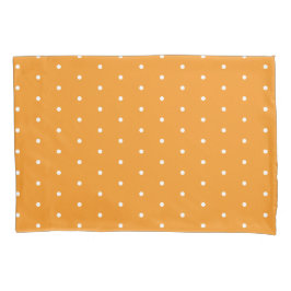 Solid Orange with White Dots Standard Size