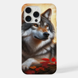 Solidão do Lobo em Meio à Natureza
