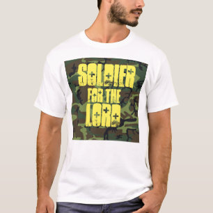 SOLIDIER PARA O SENHOR, T-shirts cristãs