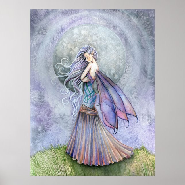 Solitude Fairy Poster por Molly Harrison (Frente)