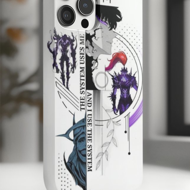 Solo Leveling Anime iPhone Case | Shadow Army | Su (Criador carregado)