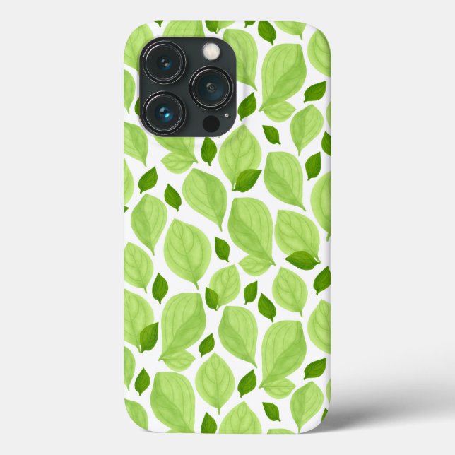 Solo Verde Deixa Padrão De Plantas Herbáceas (Verso)