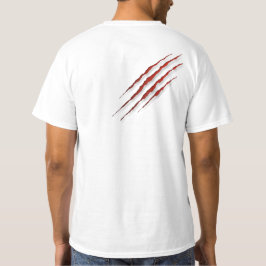 Solte o lobo dentro da camiseta impressa