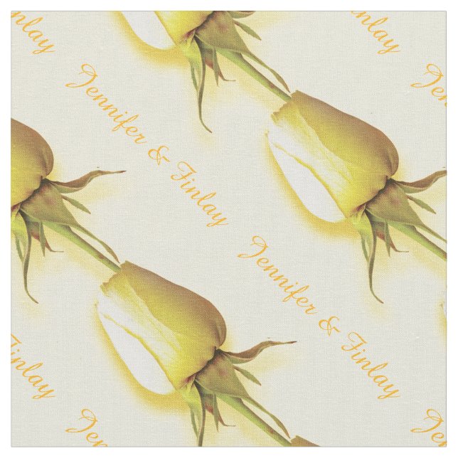 Solteiro amarelo rosa tecido personalizado do casa (Detalhe)