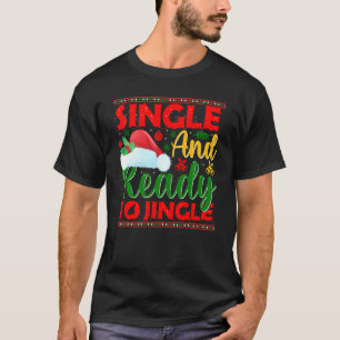 Solteiro E Pronta Para Jingle O Suéter De Natal Fe