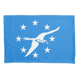 Solteiro Pillowcase com bandeira de Corpus Christi