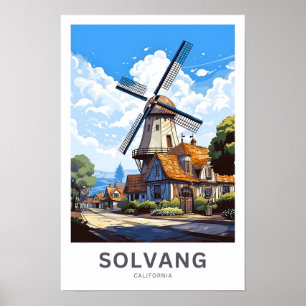 Solvang California Viagem Impressão