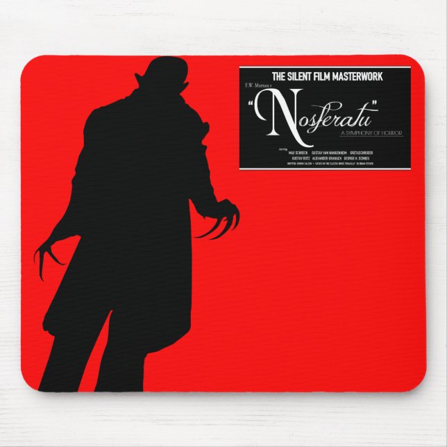 Sombra de Nosferatu Art Mousepad (Frente)
