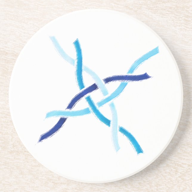 Sombras da Porta copos Nó Celta Azul (Frente)