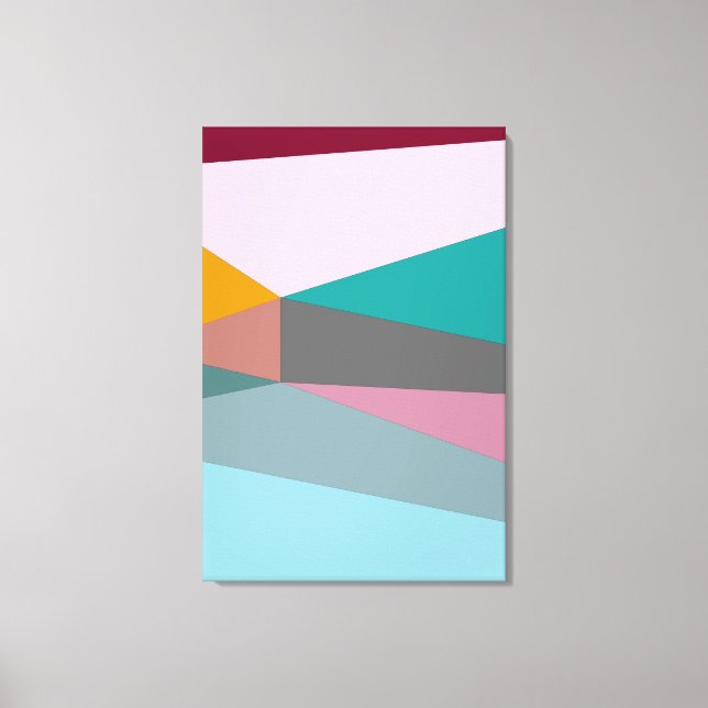 Sombras De Cores_02 Impressão De Tela (Frente)