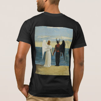 Sombras dos Corações: tema único T-shirt