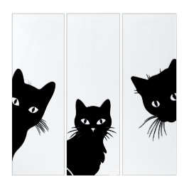 🖤 Sombras Escondidas: O Trio de Gatos Espiões 🖤