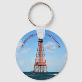Sombrero Key Lighthouse Florida Keys Chaveiro