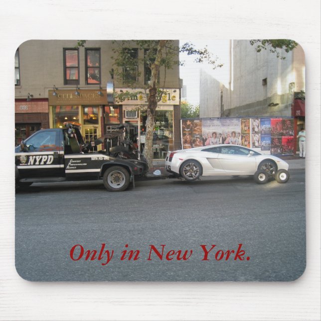 Somente em New York Mousepad (Frente)
