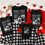 Somente Você Foto Colagem Fotográfica Camisa Para<br><div class="desc">Dê ao seu namorado um presente que seja pessoal e memorável com a única camisa de foto colada para Namorado. Esta camisa personalizada permite que você crie uma colagem de fotos única usando suas fotos favoritas juntas, fazer-a como um presente significativo para qualquer ocasião especial. Seja no Natal, no seu...</div>