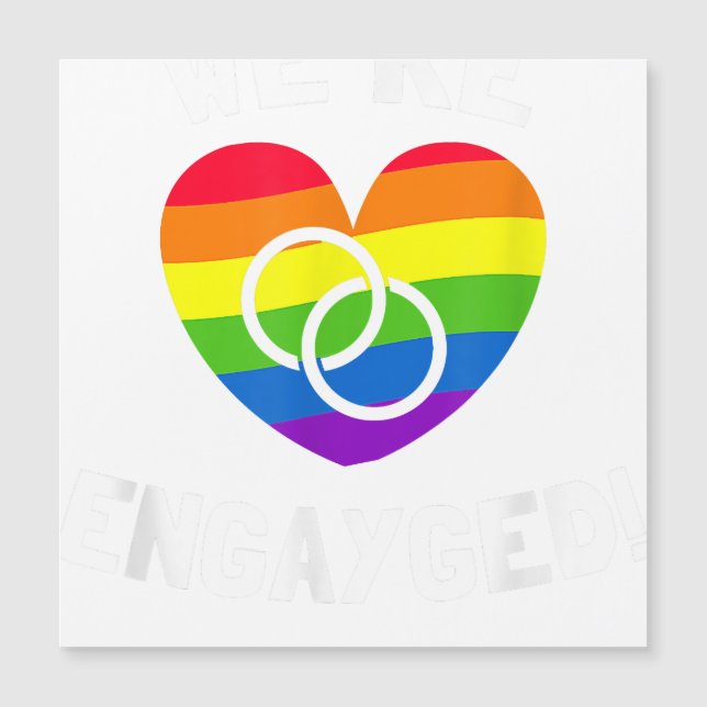 Somos Noivado de Gay em Engayged (Frente)