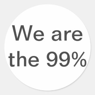 Somos o autocolante de 99%