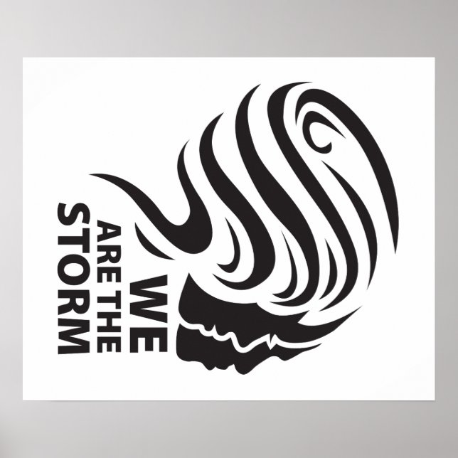 Somos o Poster de Tempestade (Frente)