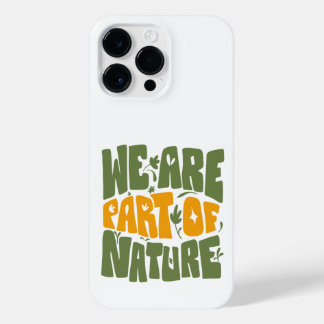 SOMOS PARTE DA NATUREZA