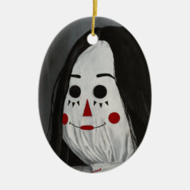 Somos todos bonecas aqui X ornamento cerâmico