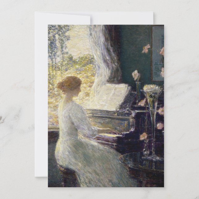 Sonata | Childe Hassam (Frente)