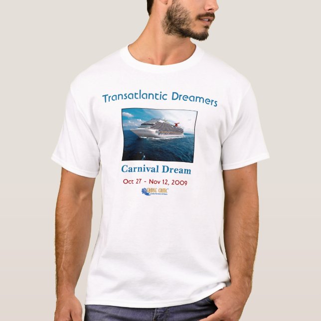 Sonhadores transatlânticos - camisa do t dos (Frente)