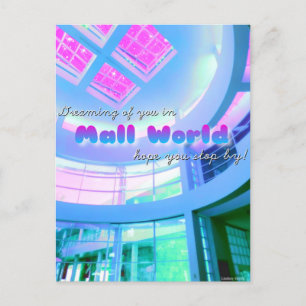 "Sonhando com você..." Cartão Postal do Mall World